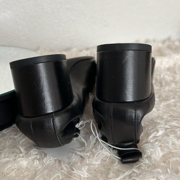 Everlane Italian Leather The Day Heel Black Size 7 - Picture 12 of 13